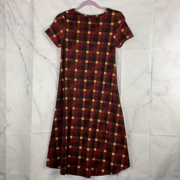 Lularoe Checkered No Pocket Carly XXS - Picture 6 of 12
